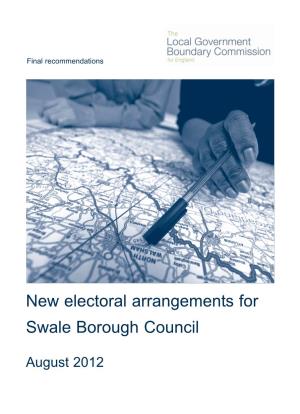 New Electoral Arrangements for Swale Borough Council