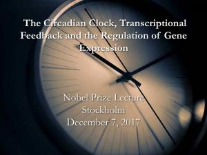 The Circadian Clock, Transcriptional Feedback and the Regulation of Gene Expression