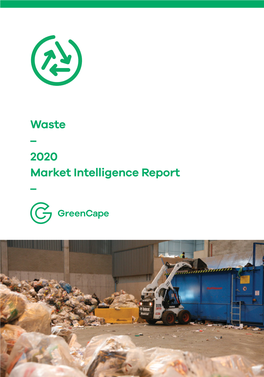 Waste 2020 Market Intelligence Report