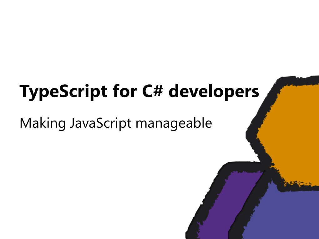 Typescript for C# Developers