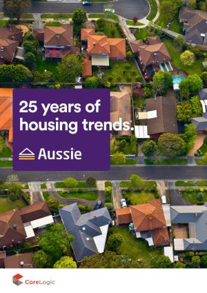 25 Years of Housing Trends. Contents