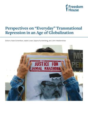“Everyday” Transnational Repression in an Age of Globalization