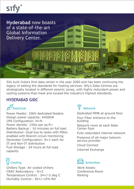 Hyderabad Now Boasts of a State-Of-The-Art Global Information Delivery Center