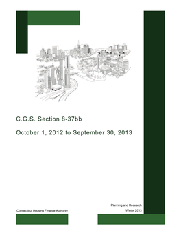 C.G.S. Section 8-37Bb October 1, 2012 to September 30, 2013