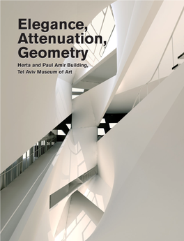 Elegance, Attenuation, and Geometry[Colon] Herta and Paul Amir Building, Tel Aviv Museum Of