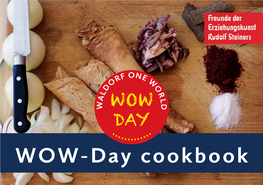 WOW-Day Cookbook How This Book Came to Be