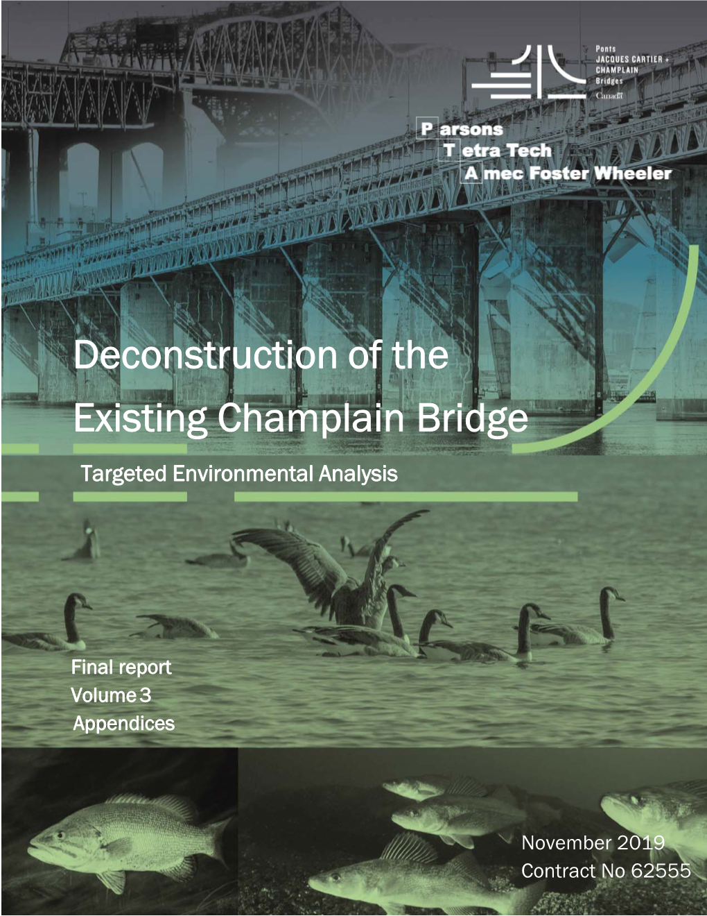 Deconstruction of the Existing Champlain Bridge