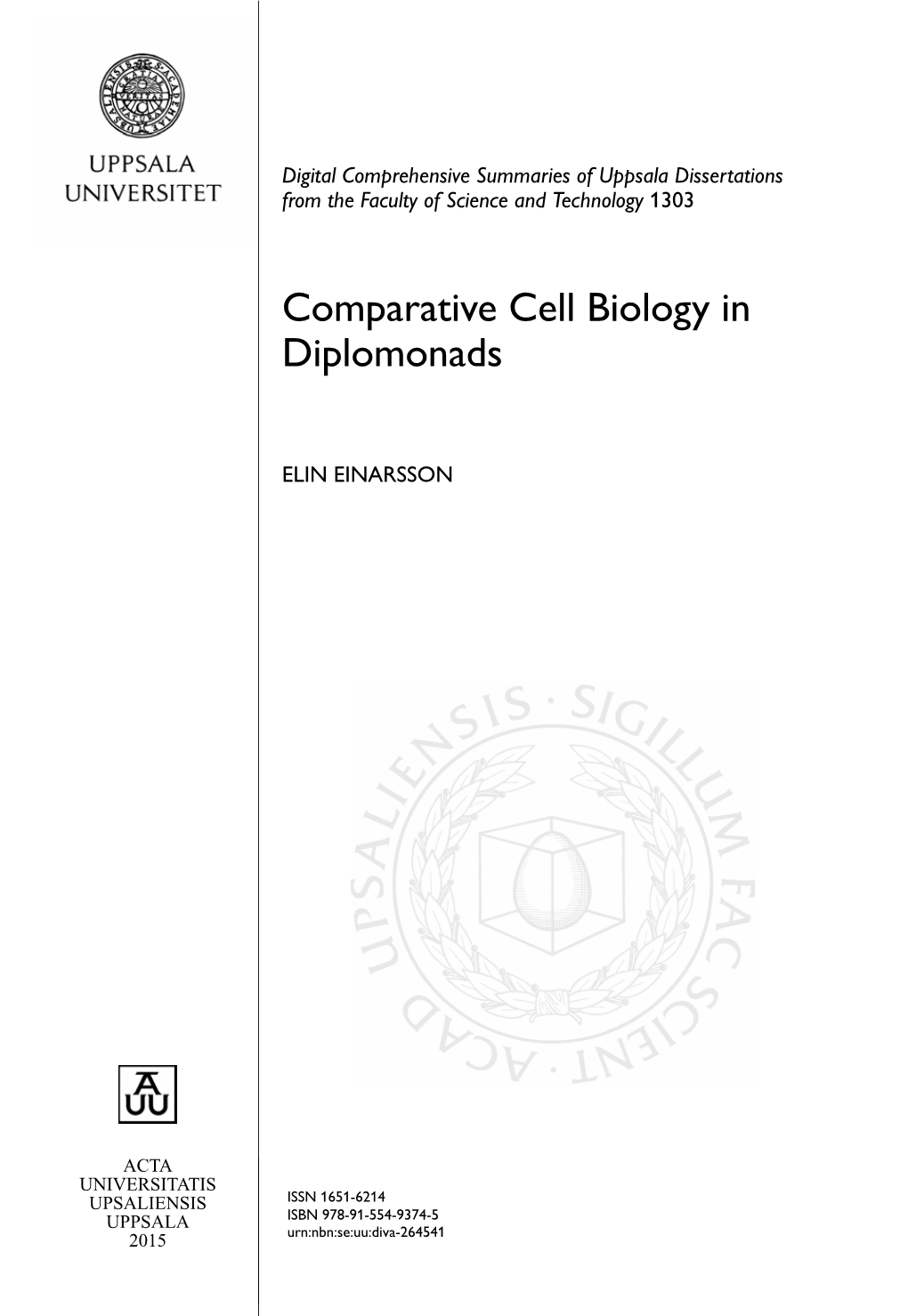 Comparative Cell Biology in Diplomonads