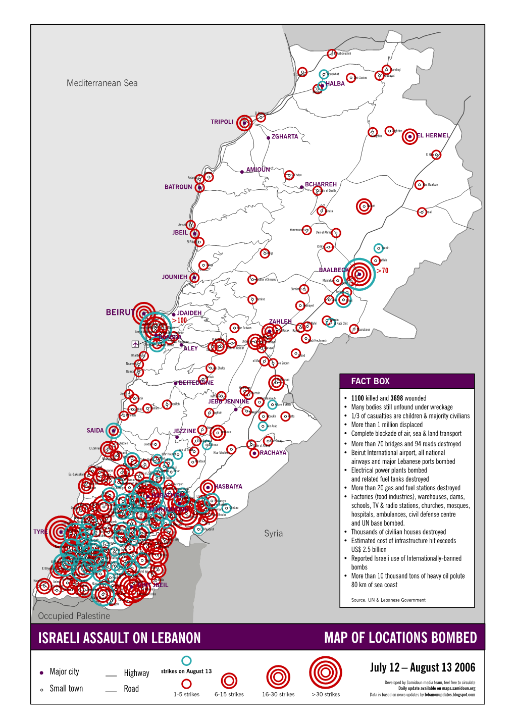 Lebanon Mapjuly12-Aug13