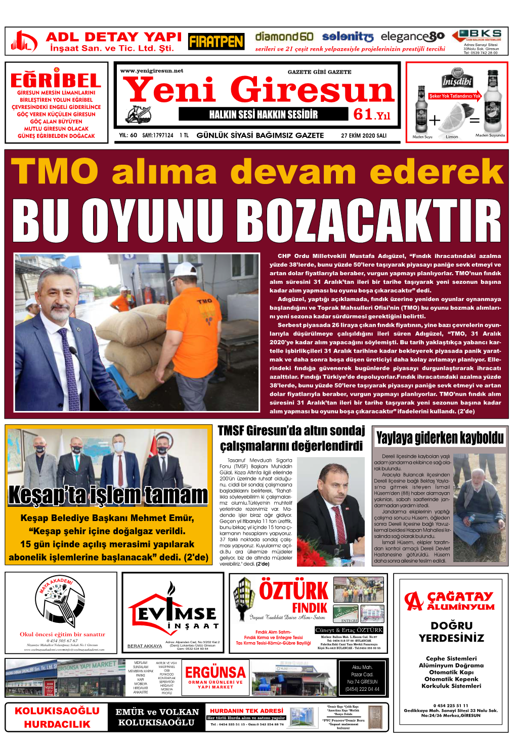 Yeni Giresun Gazetesi