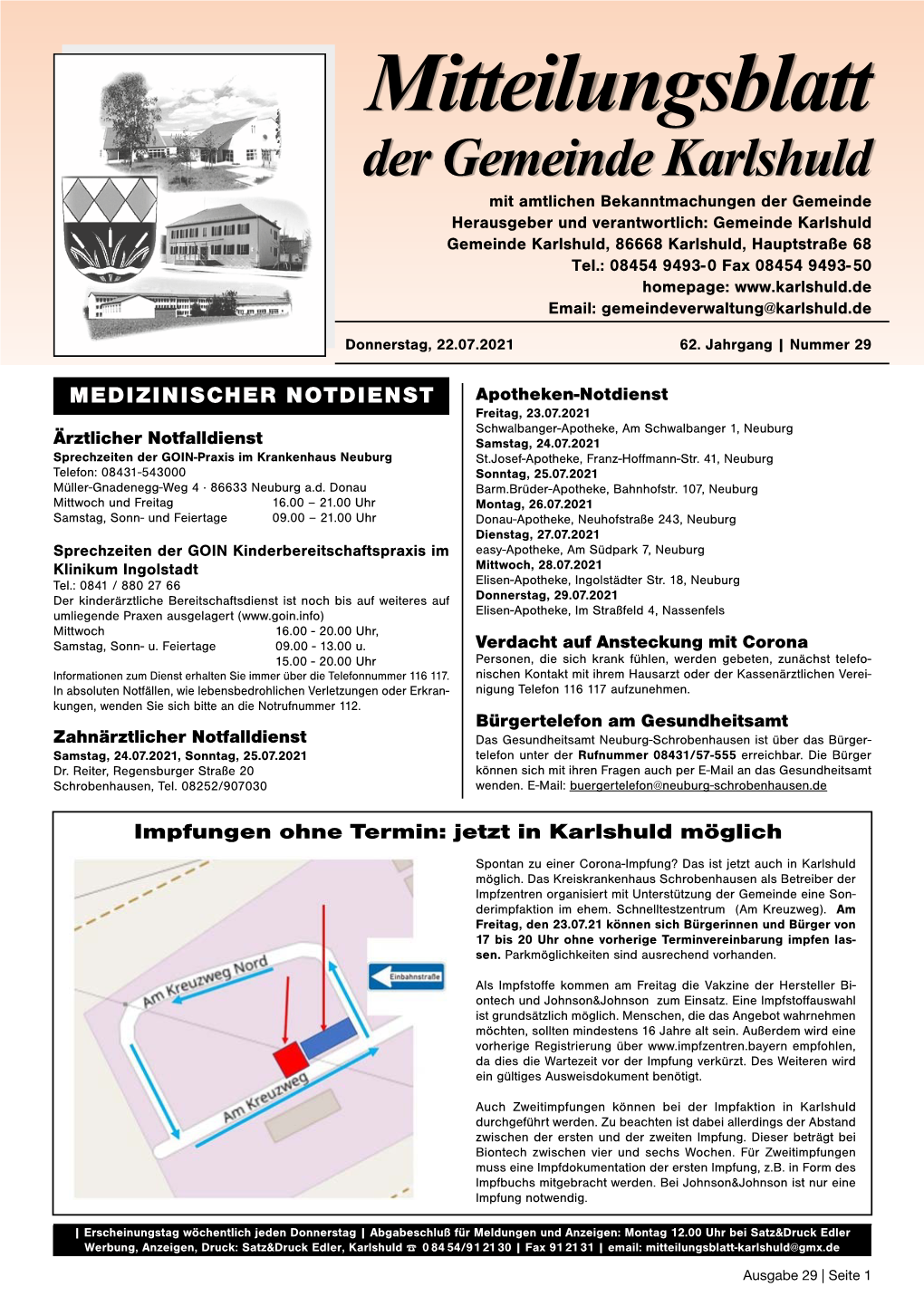 Mitteilungsblatt