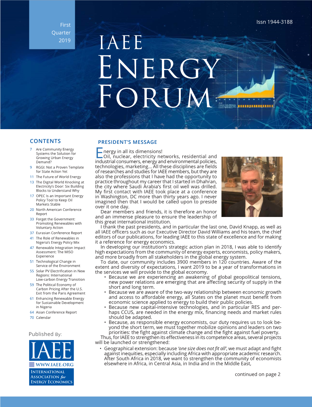 IAEE Energy Forum