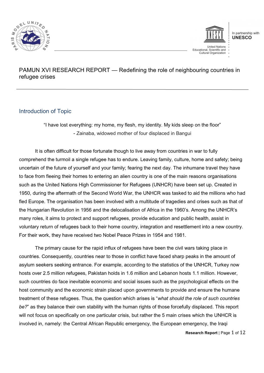 Redefining the Role of Neighbouring Countries in Refugee Crises