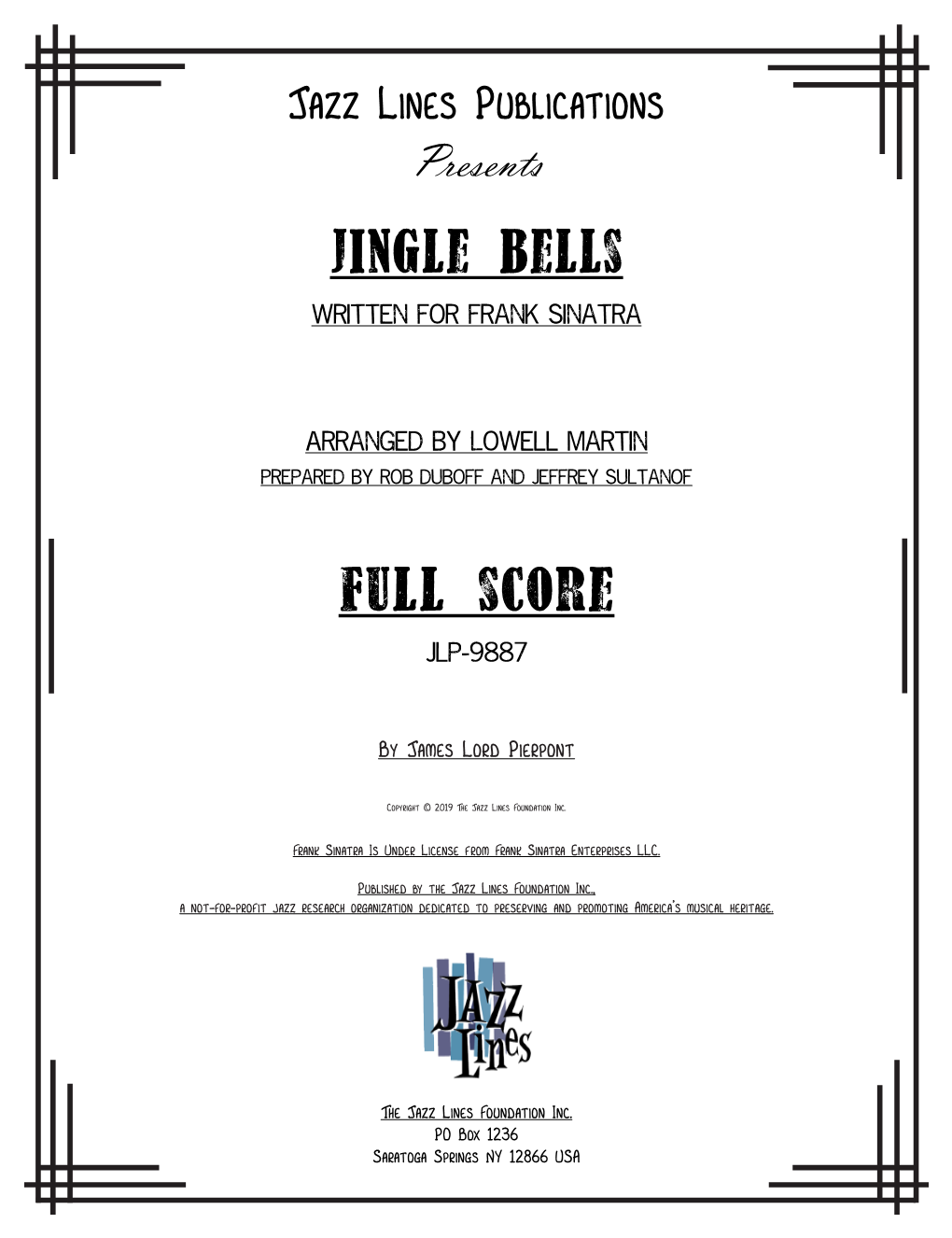 Jingle Bells Full Score