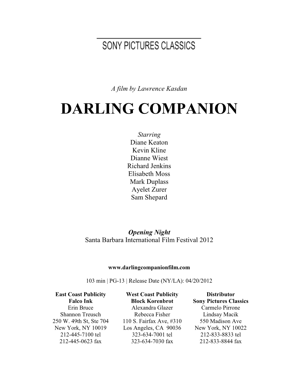 Darling Companion