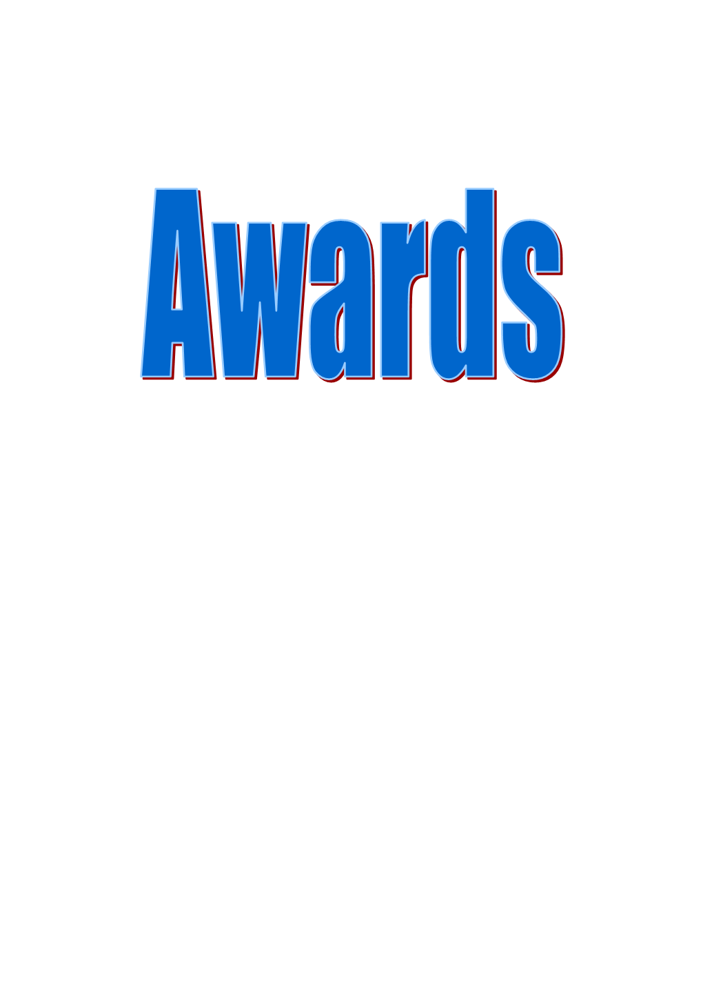 Girlguiding Awards Through the Following Personnel
