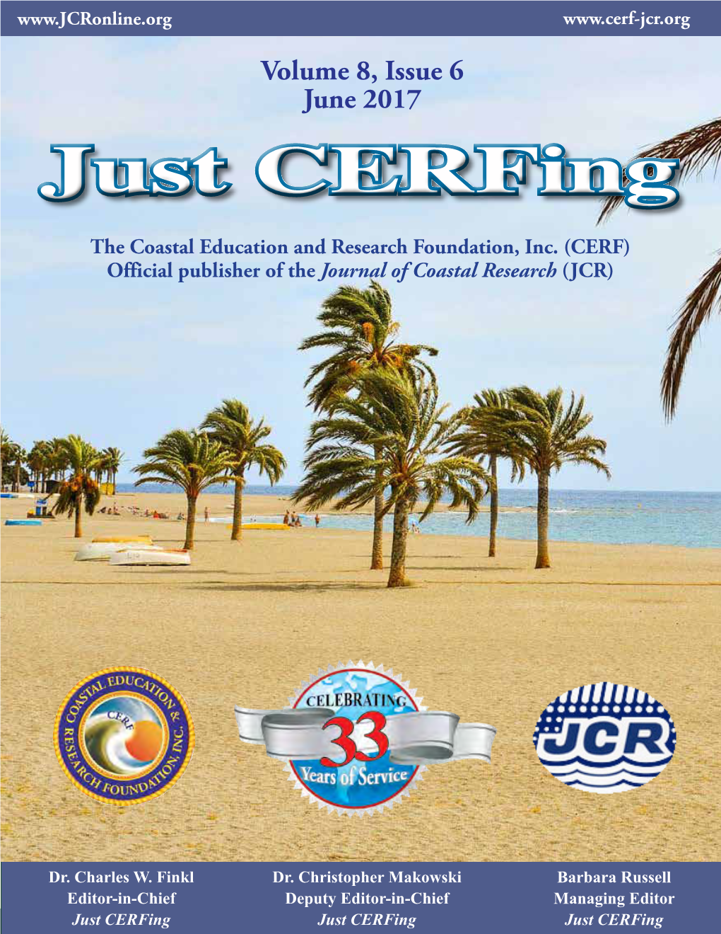 June 2017 Just Cerfing the Coastal Education and Research Foundation, Inc