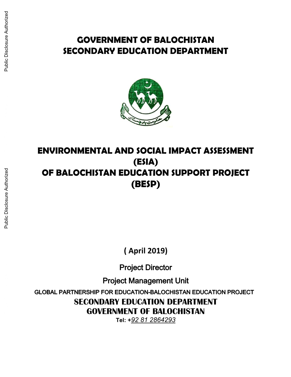 World Bank Document