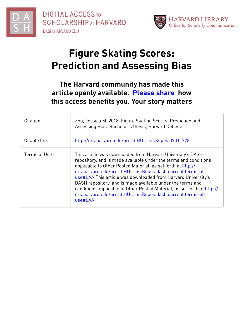 Figure Skating Scores: Prediction and Assessing Bias