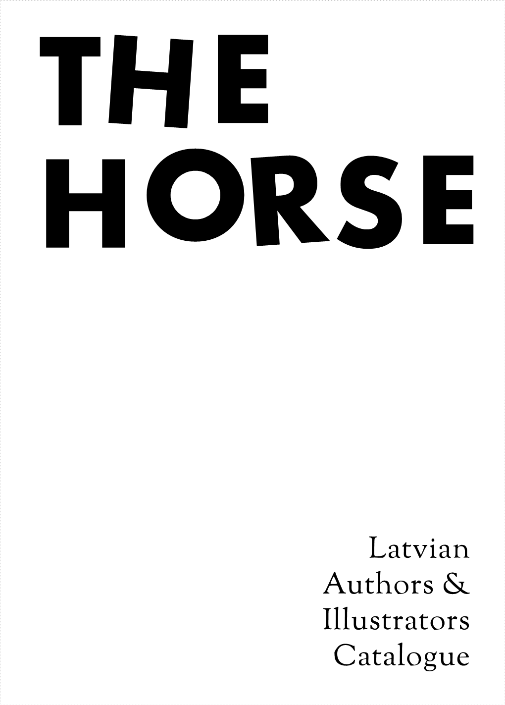 Latvian Authors & Illustrators Catalogue