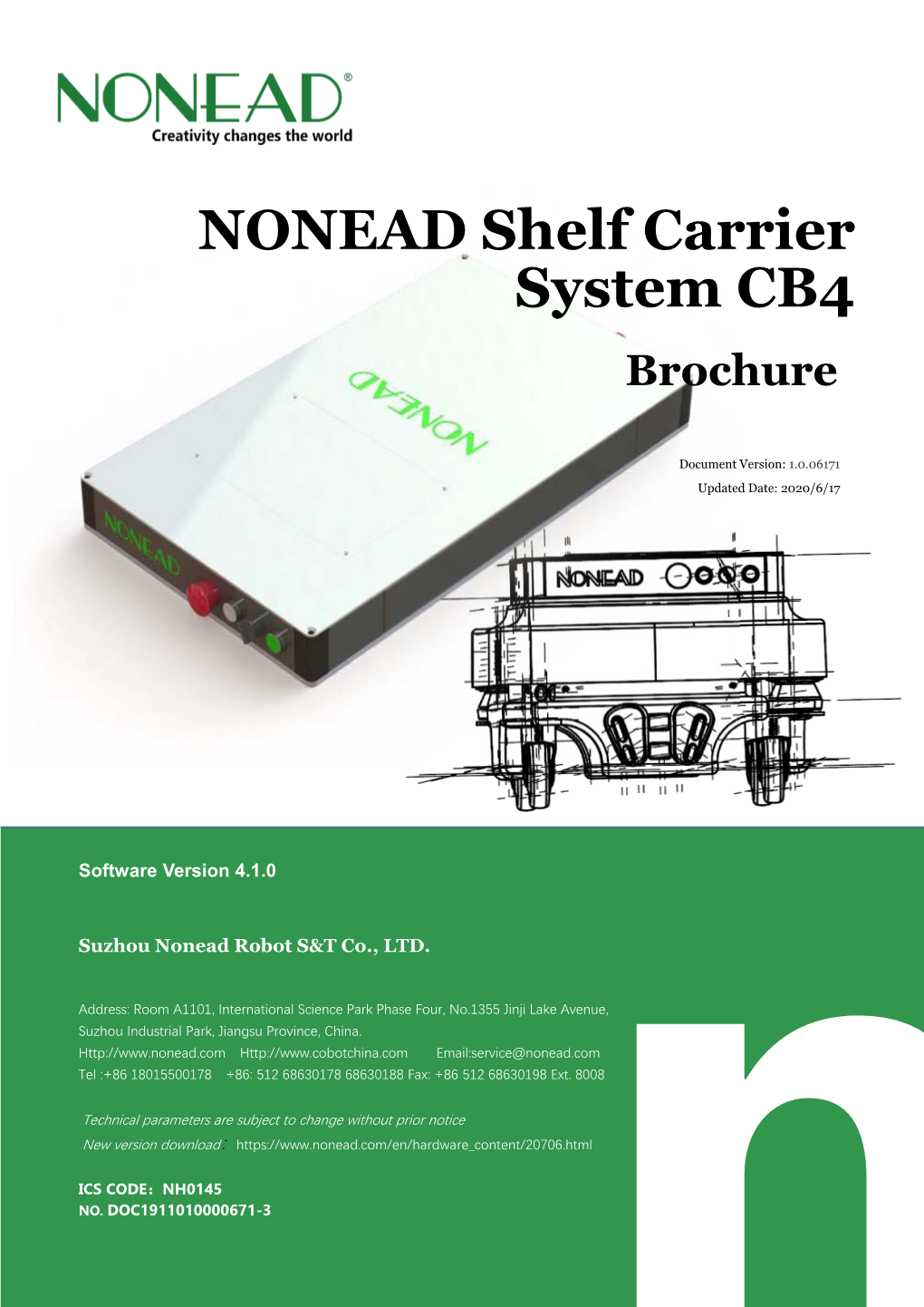NONEAD Shelf Carrier System CB4 Brochure