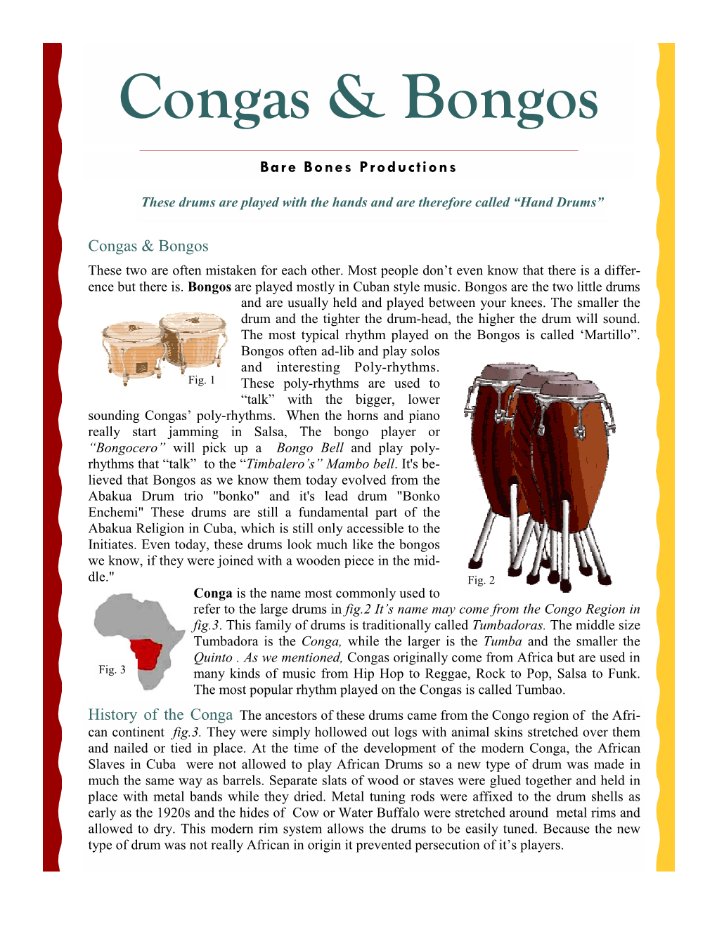 Congas & Bongos