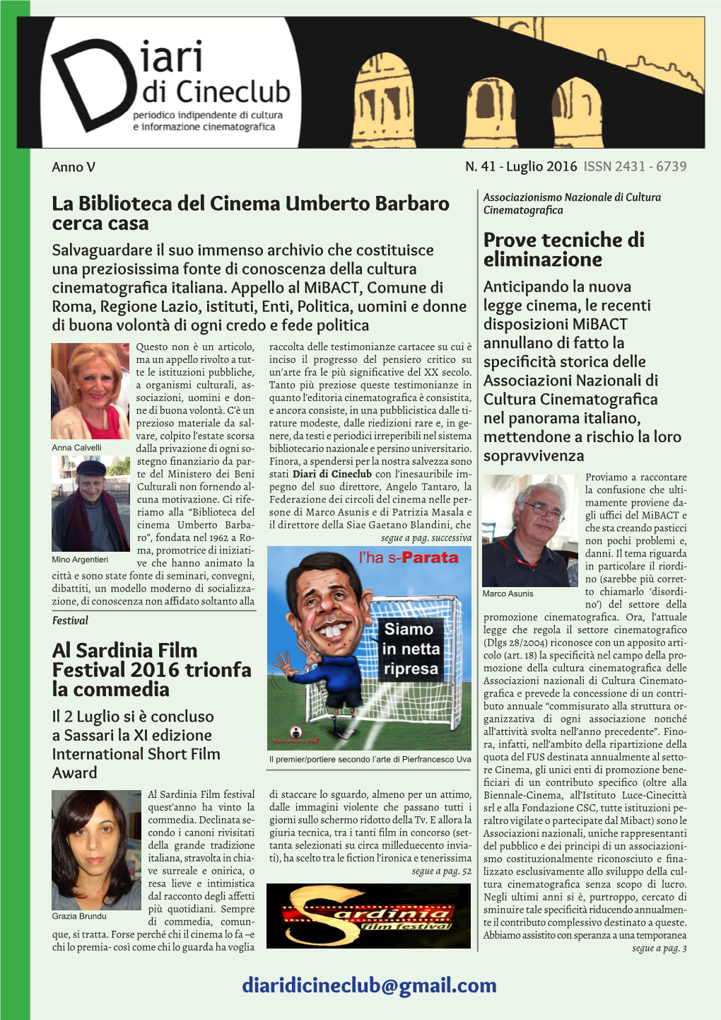 Diari Di Cineclub N. 41