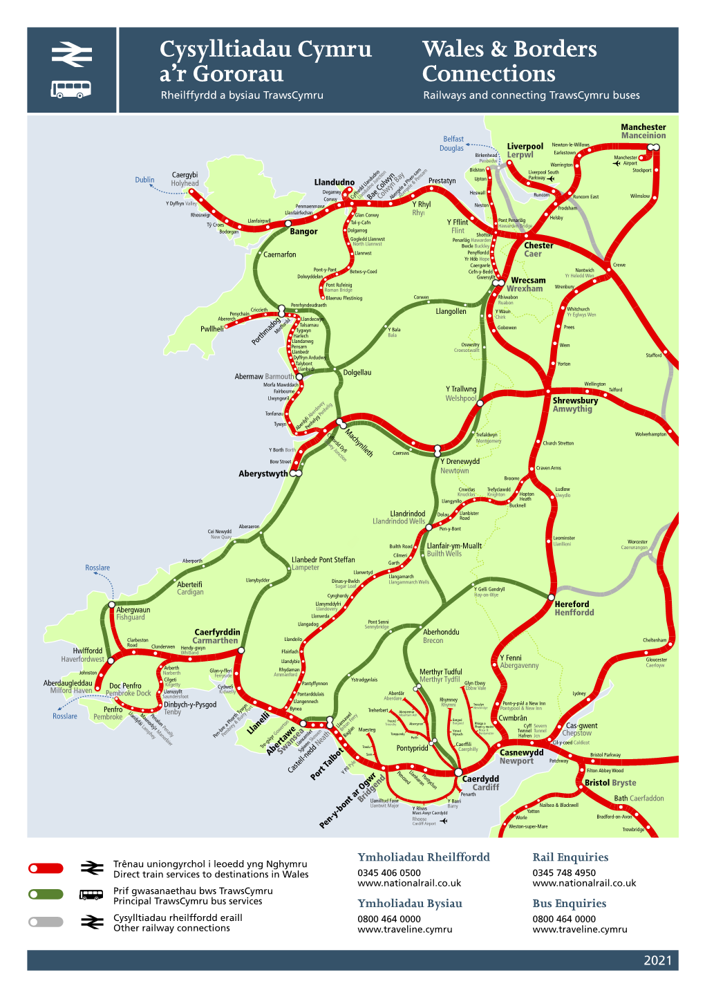 Cysylltiadau Cymru A'r Gororau Wales & Borders