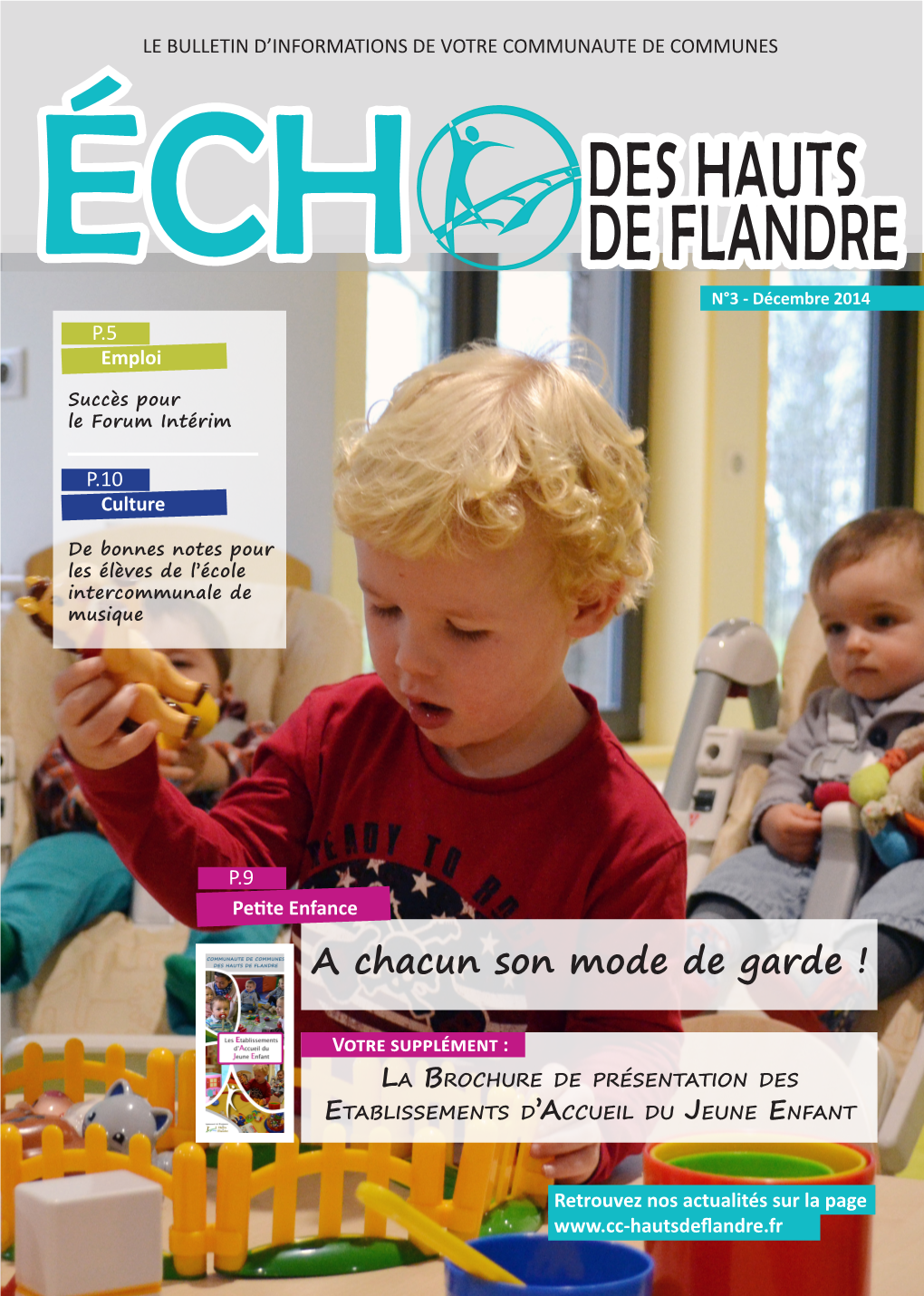 ÉCH DE FLANDRE N°3 - Décembre 2014 P.5 Emploi