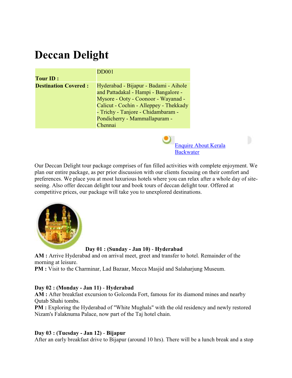 Deccan Delight