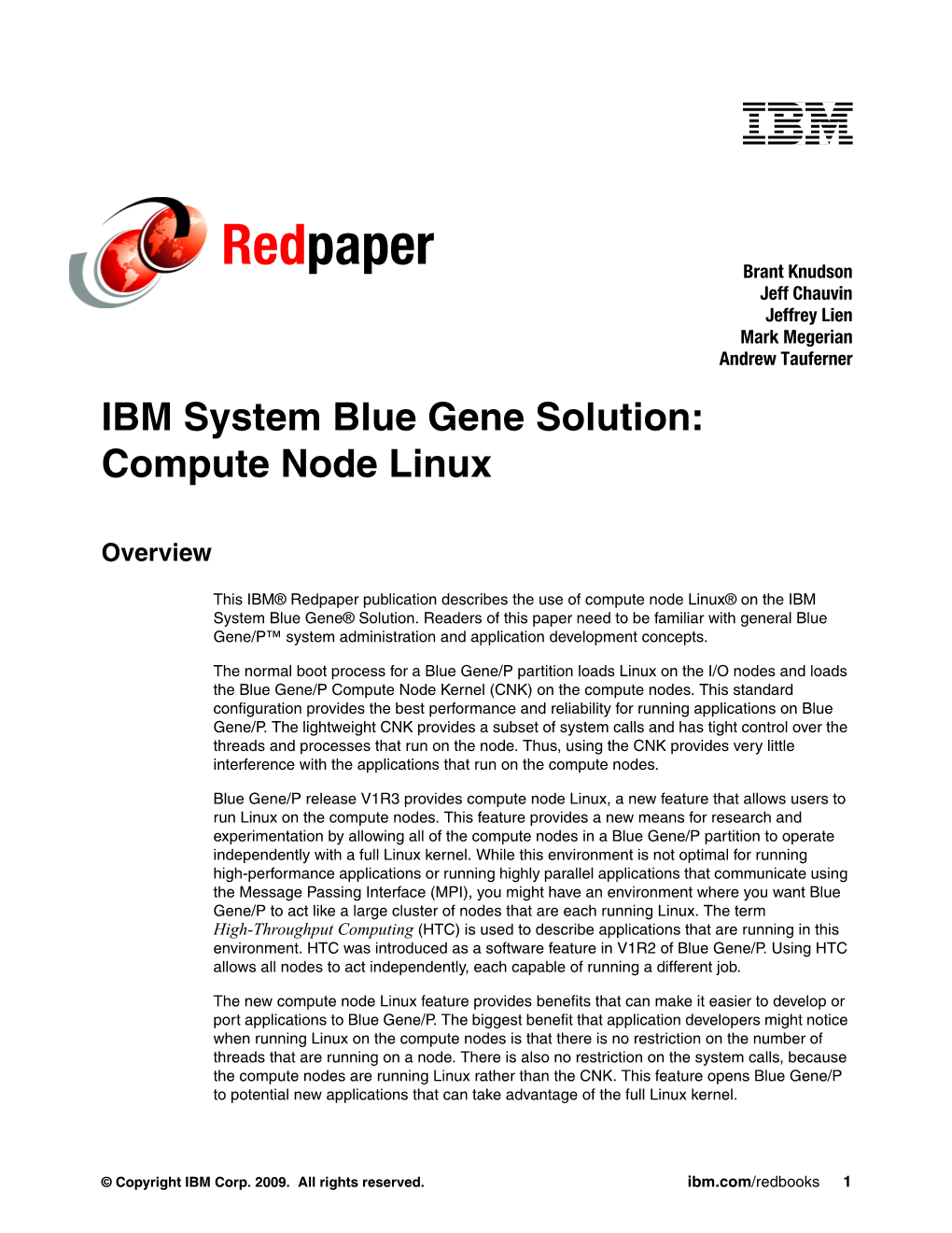 Compute Node Linux