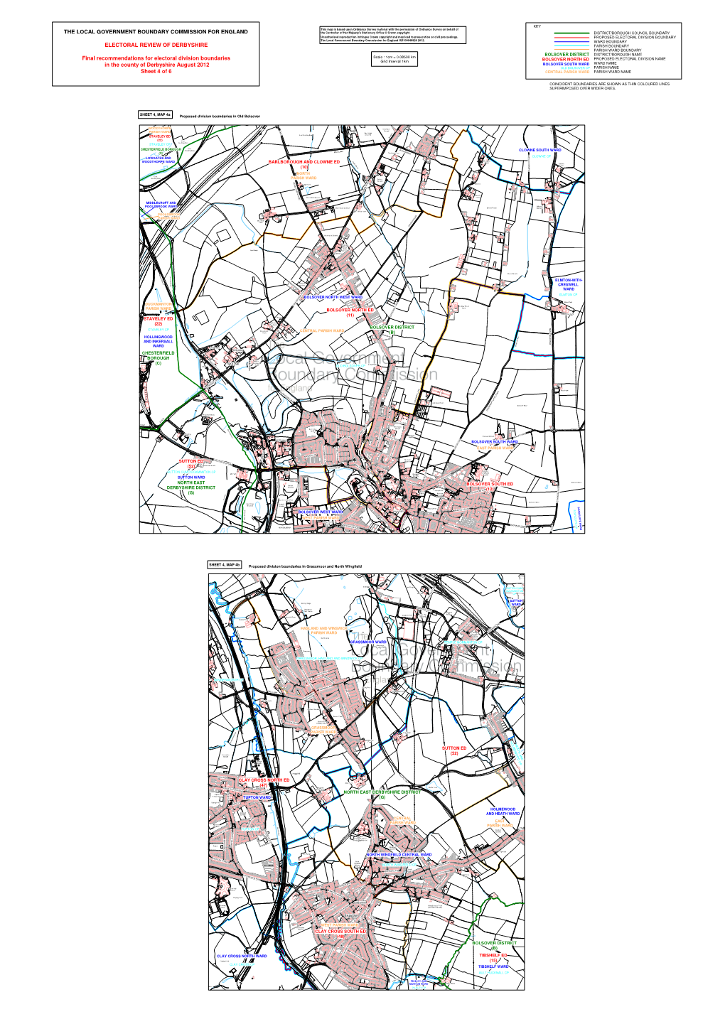 THE LOCAL GOVERNMENT BOUNDARY COMMISSION for ENGLAND the Controller of Her Majesty's Stationery Office © Crown Copyright