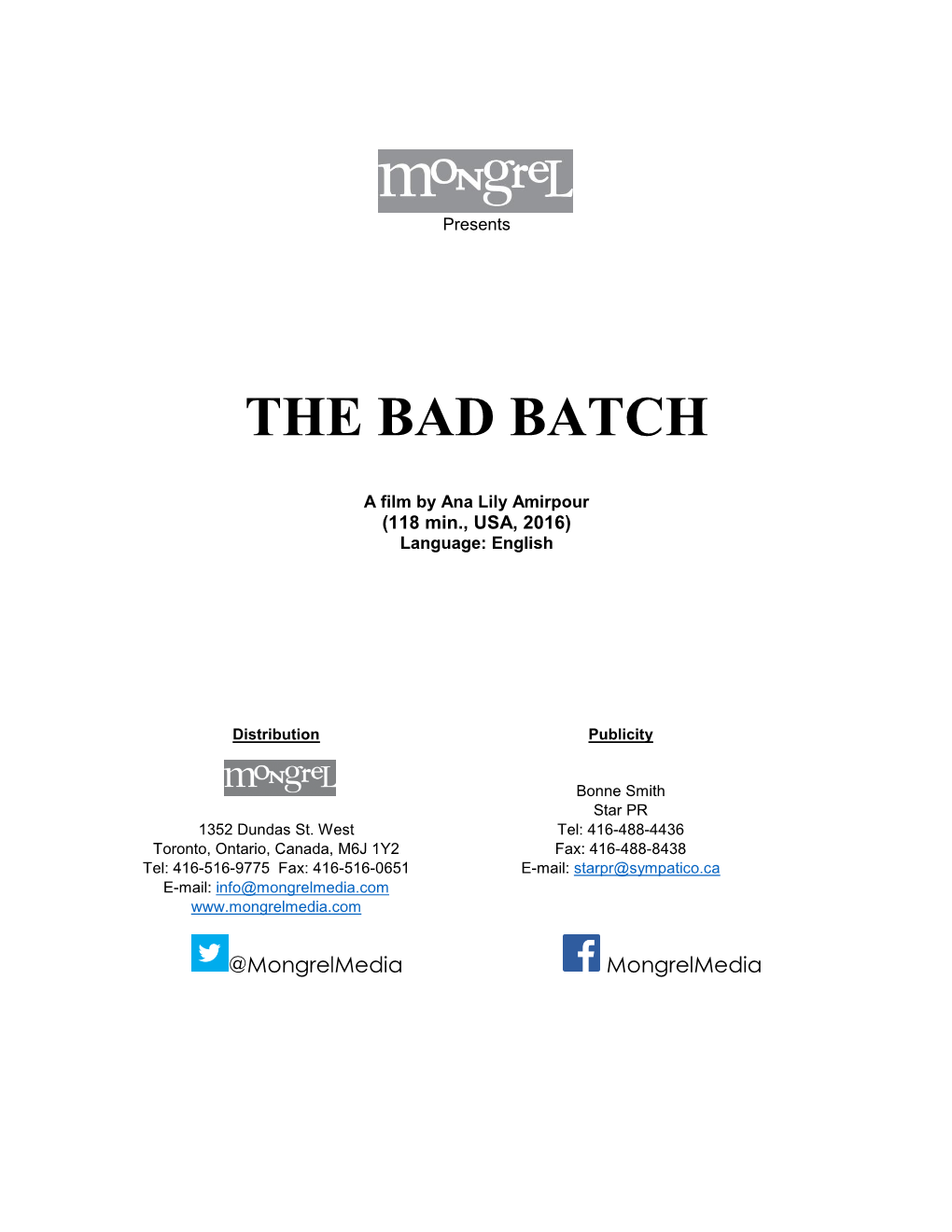 The Bad Batch