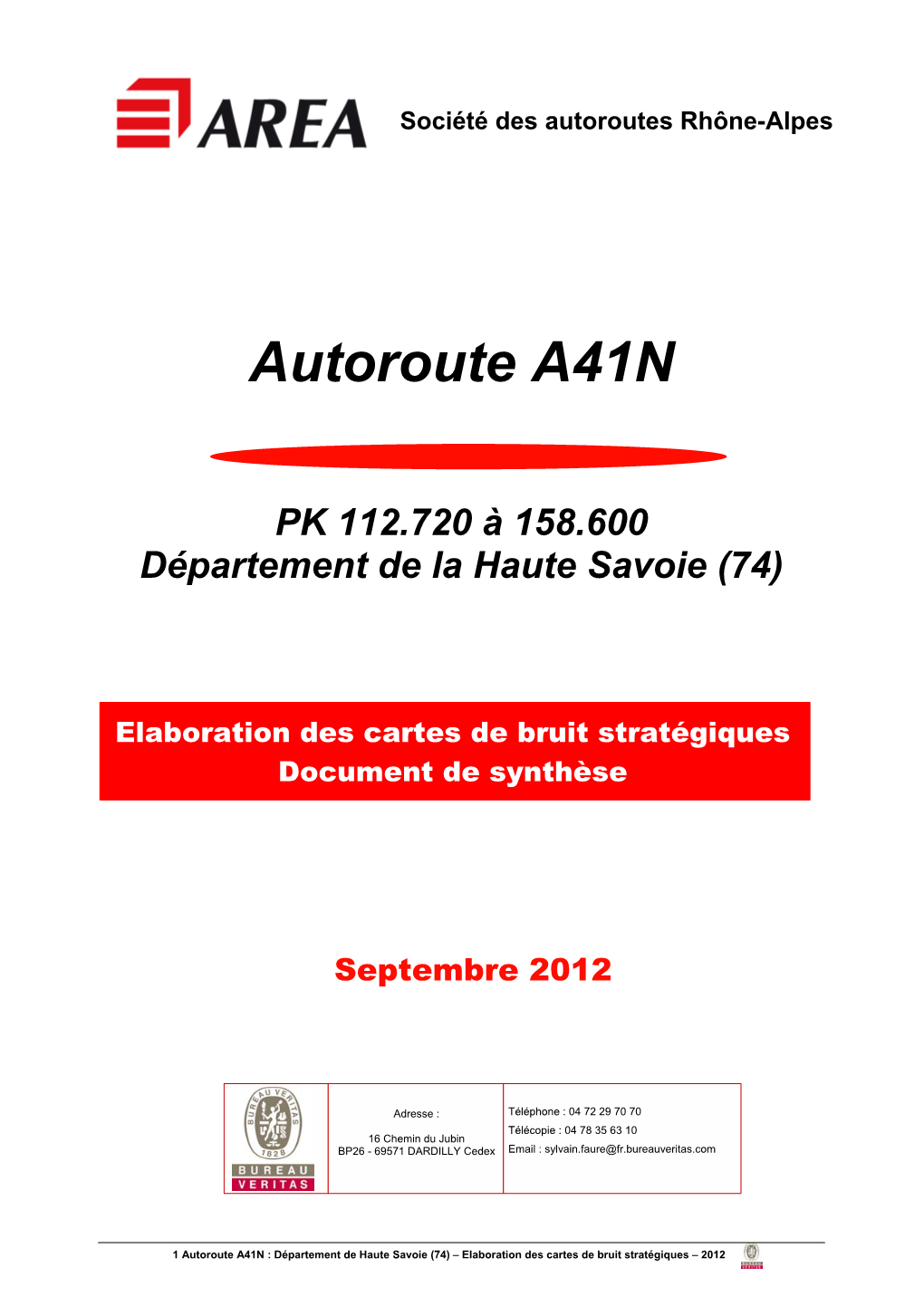 Autoroute A41N