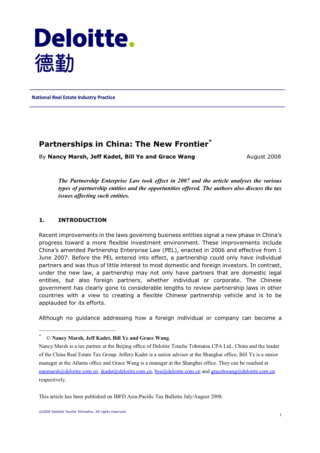 IBFD China-Partnership-Edited by IBFD