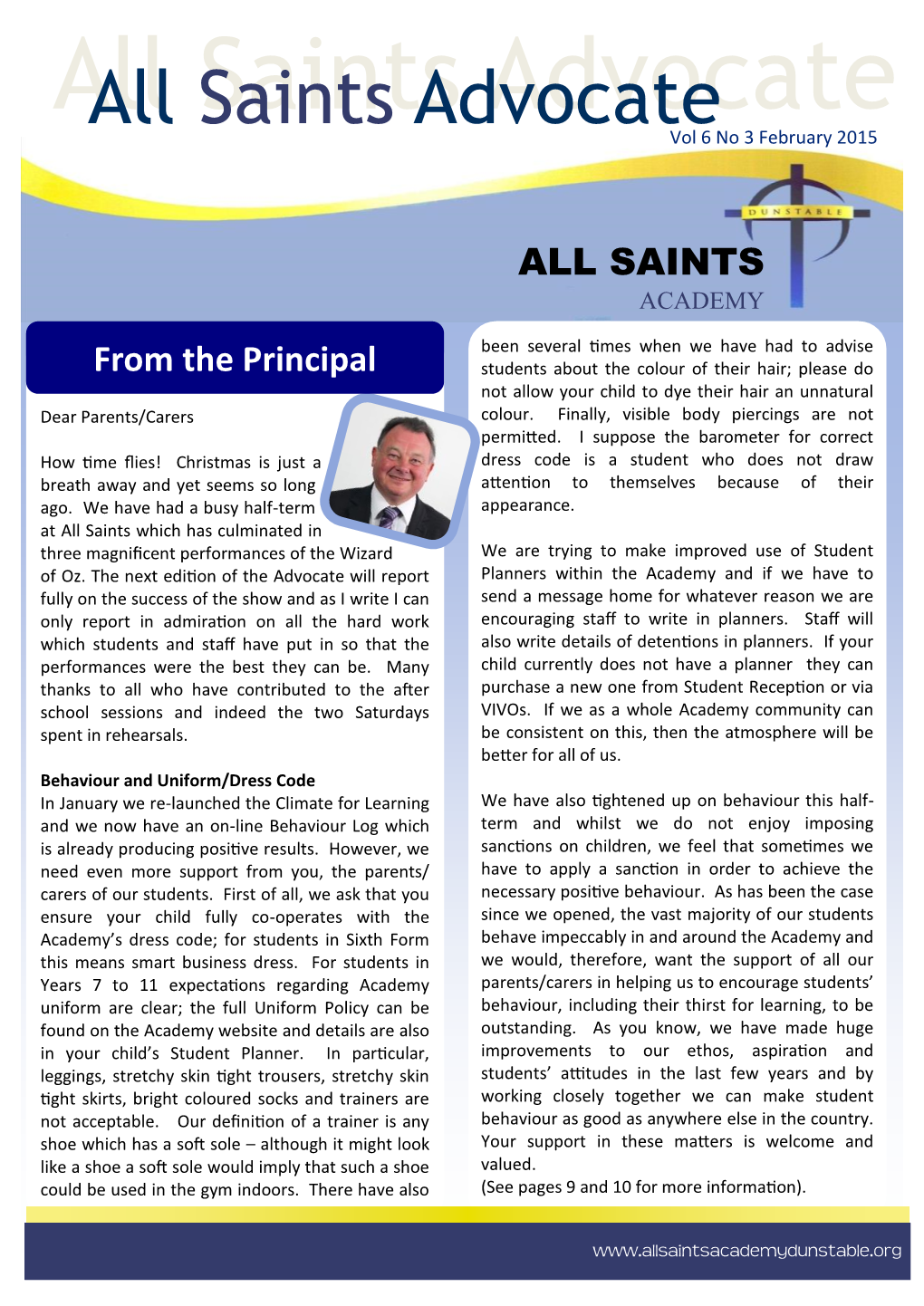 Saints Advocate Advocate Vol 6 No 3 February 2015