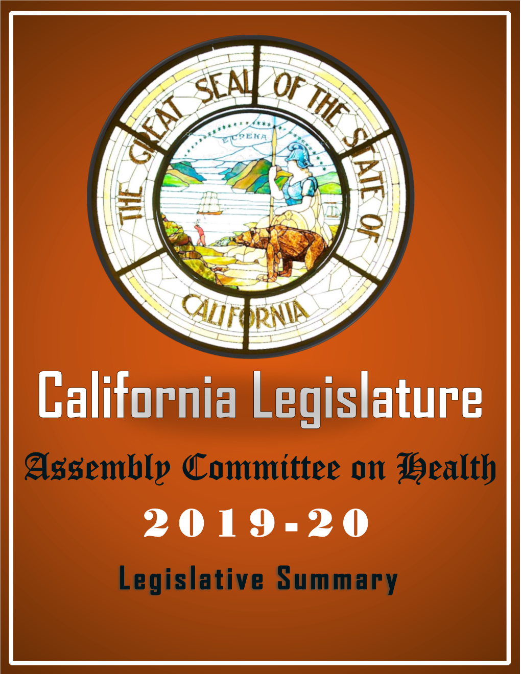 2019-20 Legislative Summary {Pdf}