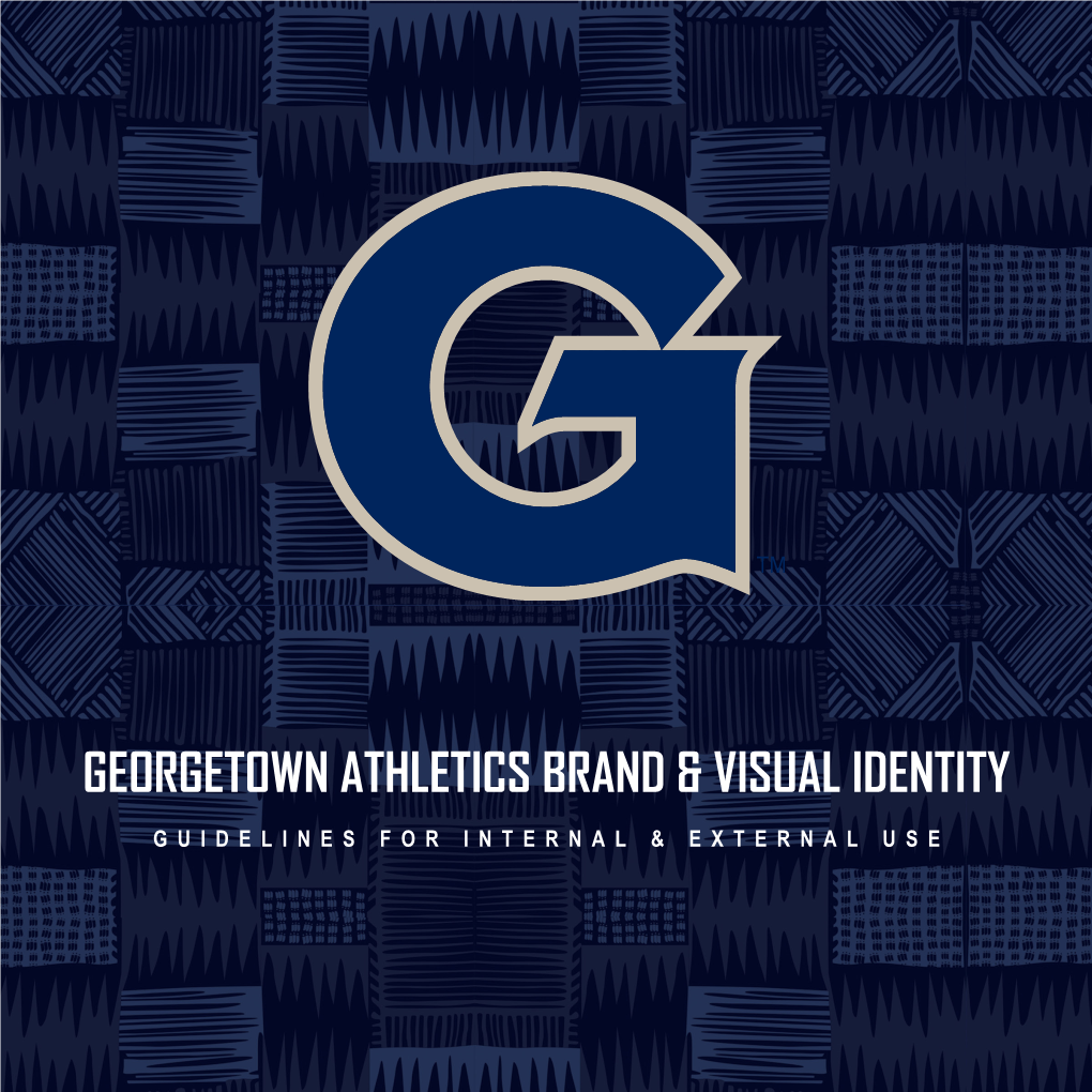 Georgetown Athletics Brand & Visual Identity