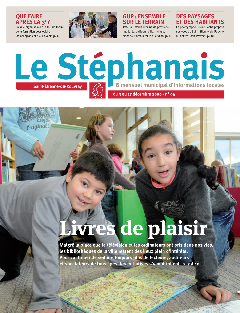 Télécharger Le Stéphanais N°94, Du 3 Au 17 Décembre