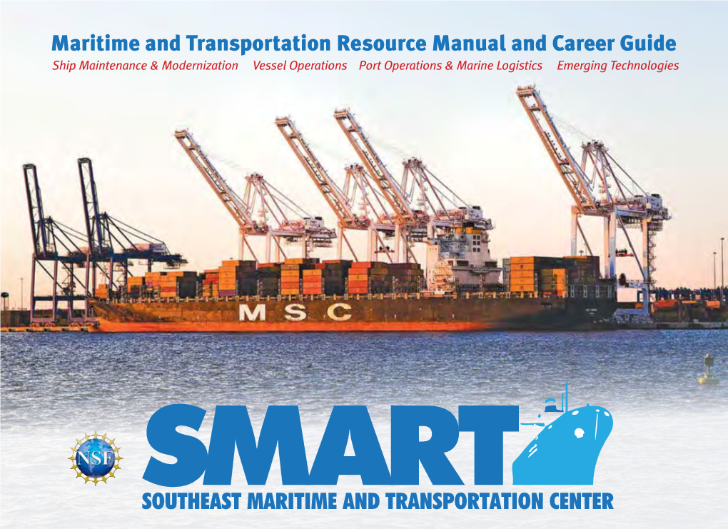 Maritime and Transportation Resource Manual and Career Guide