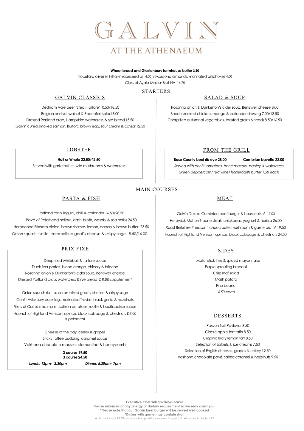 Courses Courses Starters Galvin Classics Salad