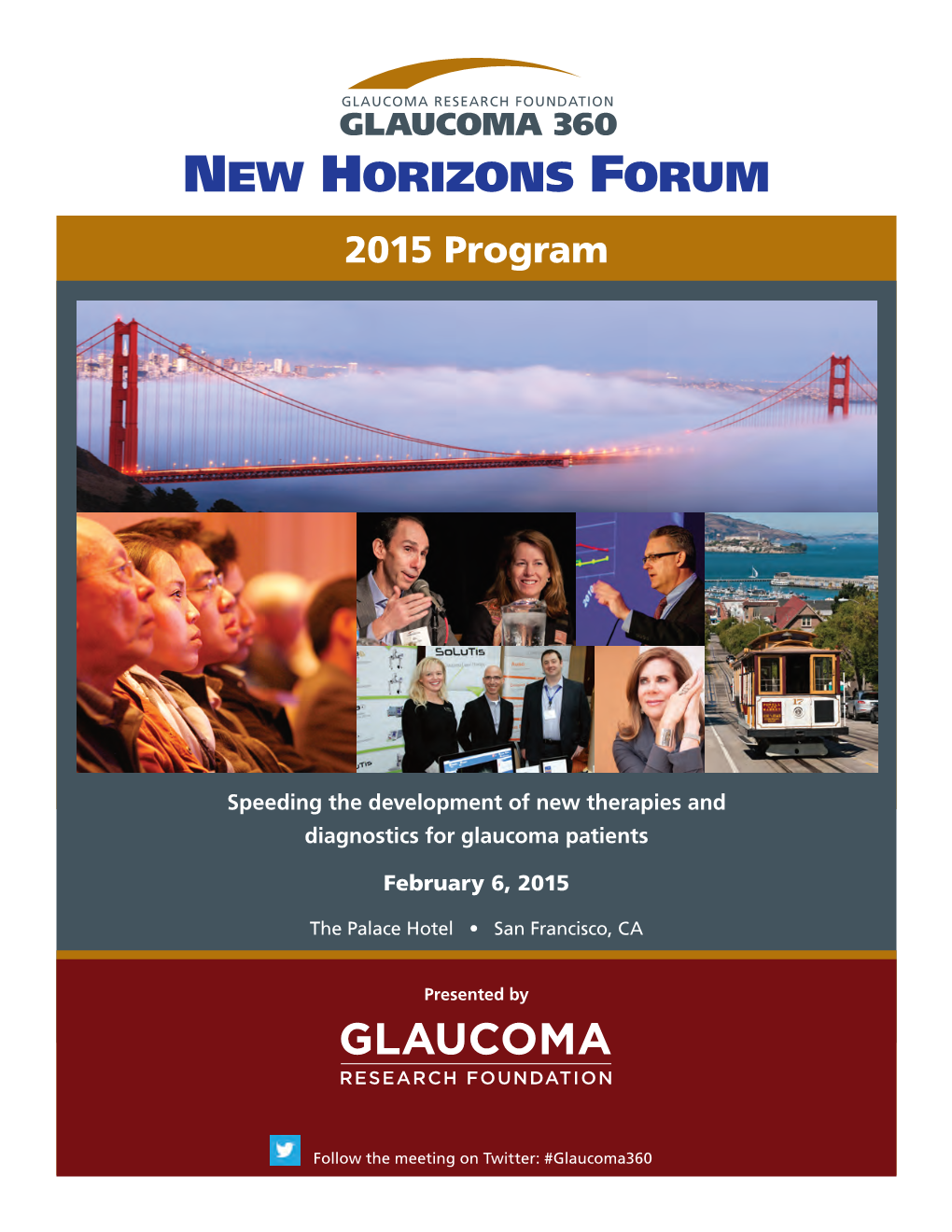 NEW HORIZONS FORUM 2015 Program