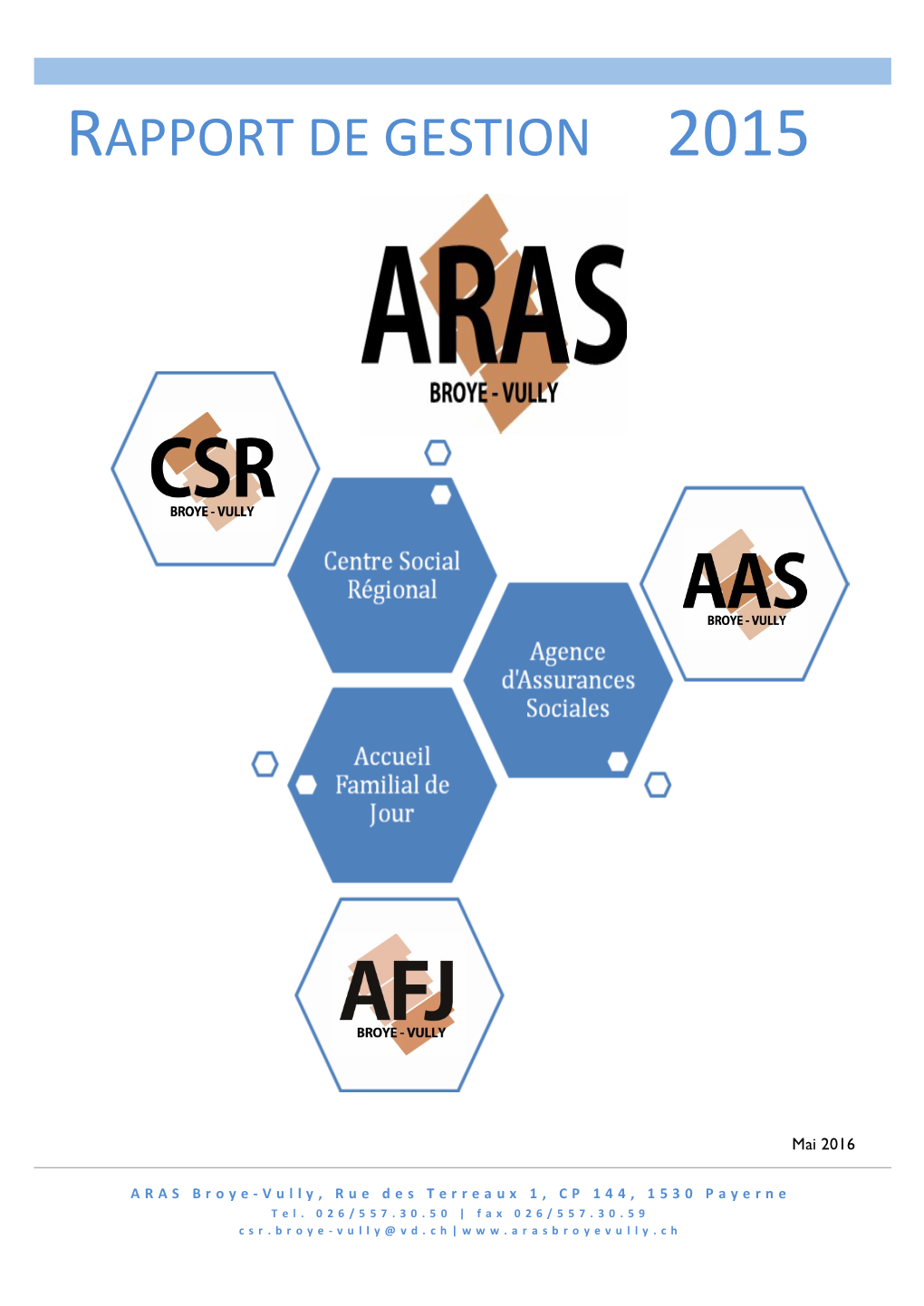 Rapport De Gestion 2015