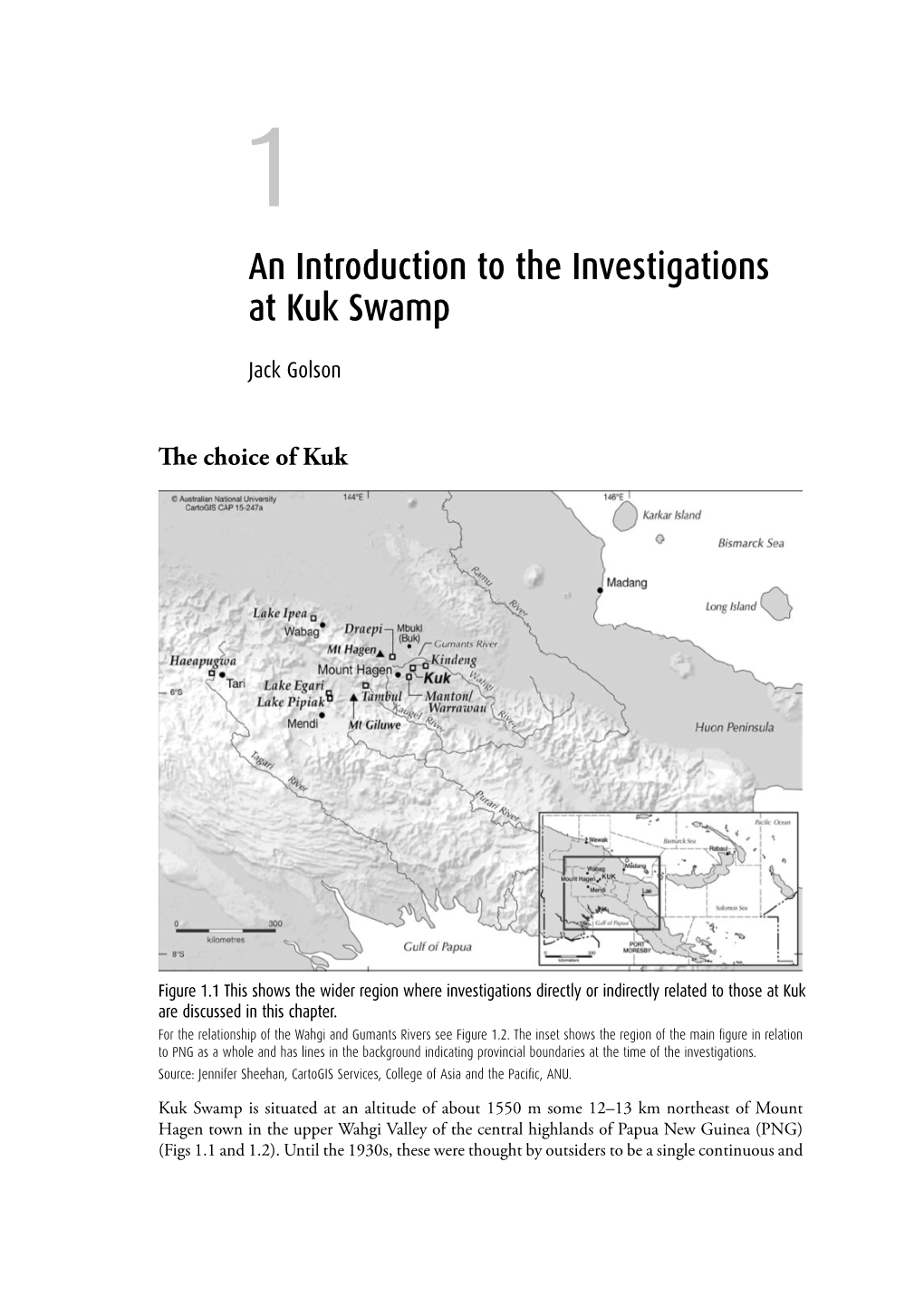 An Introduction to the Investigations at Kuk Swamp