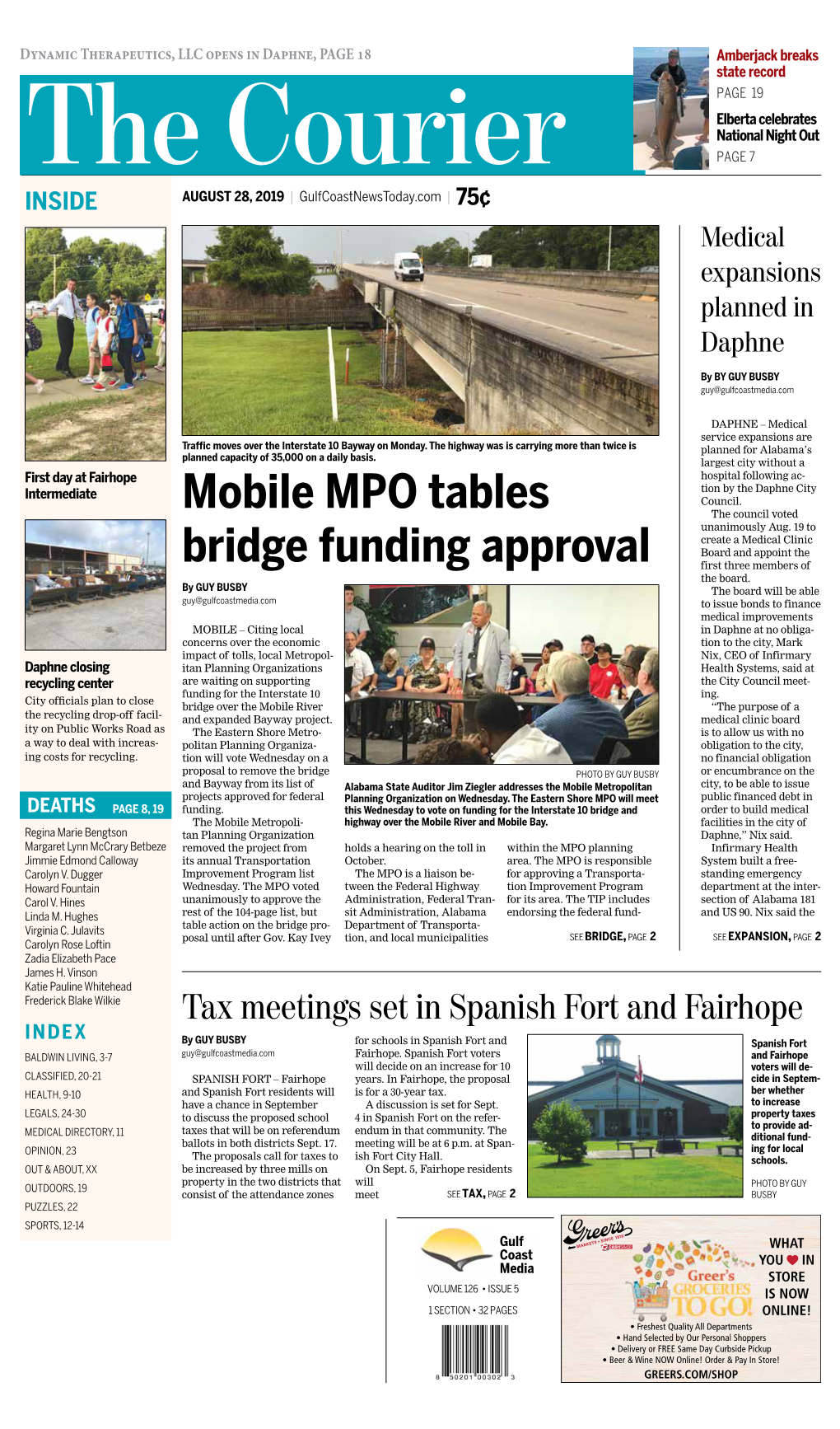 Mobile MPO Tables Bridge Funding Approval