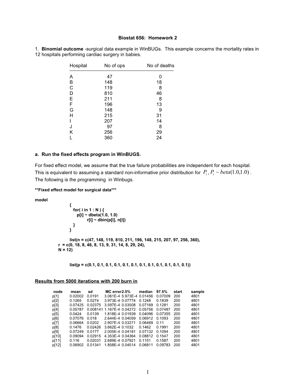 Biostat 656: Homework 2