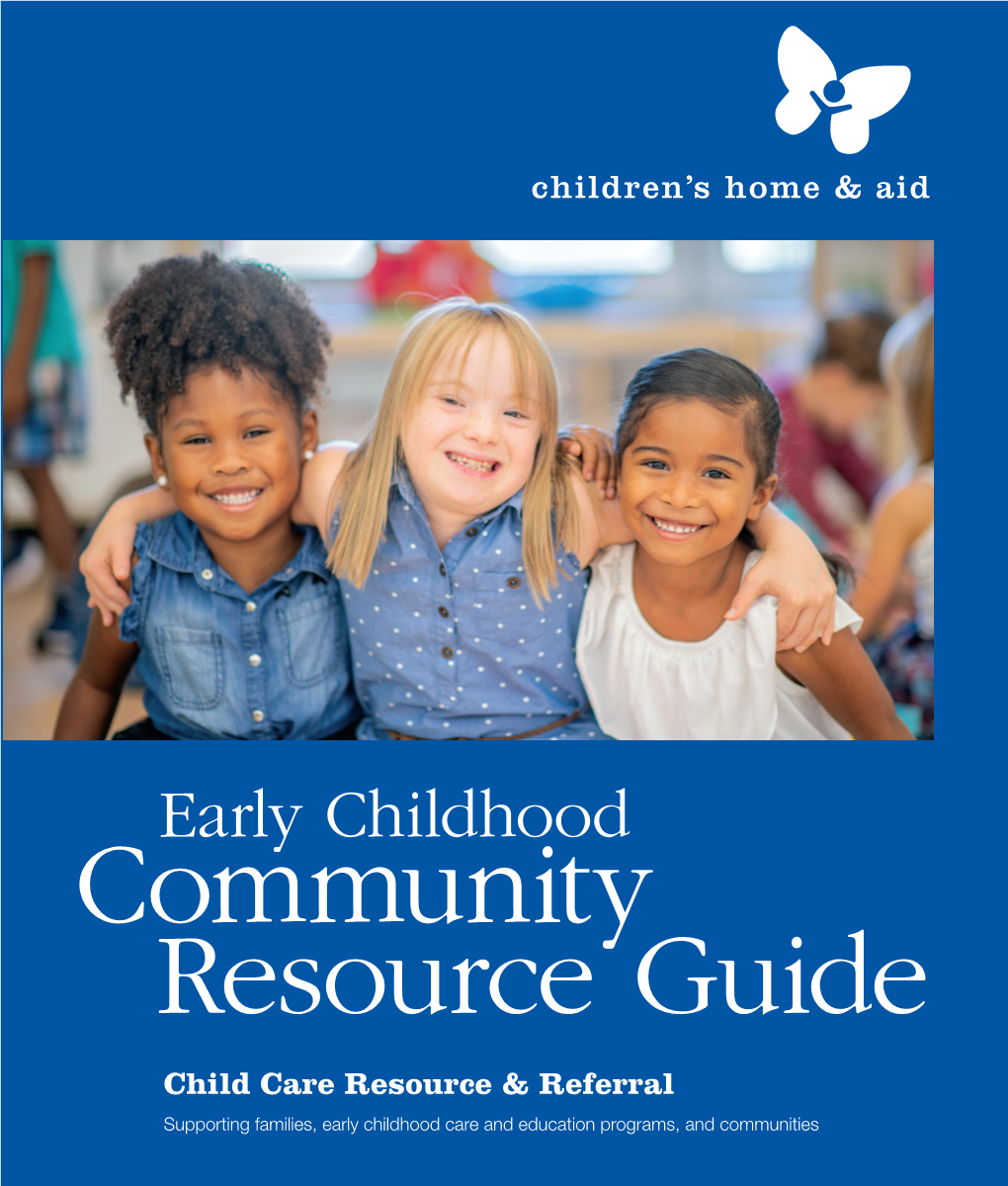 Early Childhood Community Resource Guide