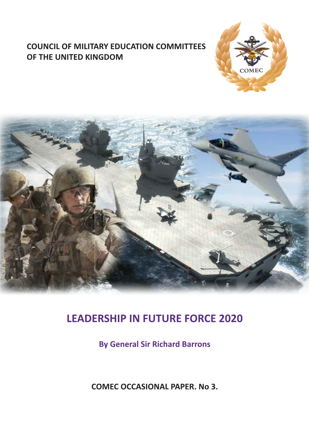 Leadership in Future Force 2020