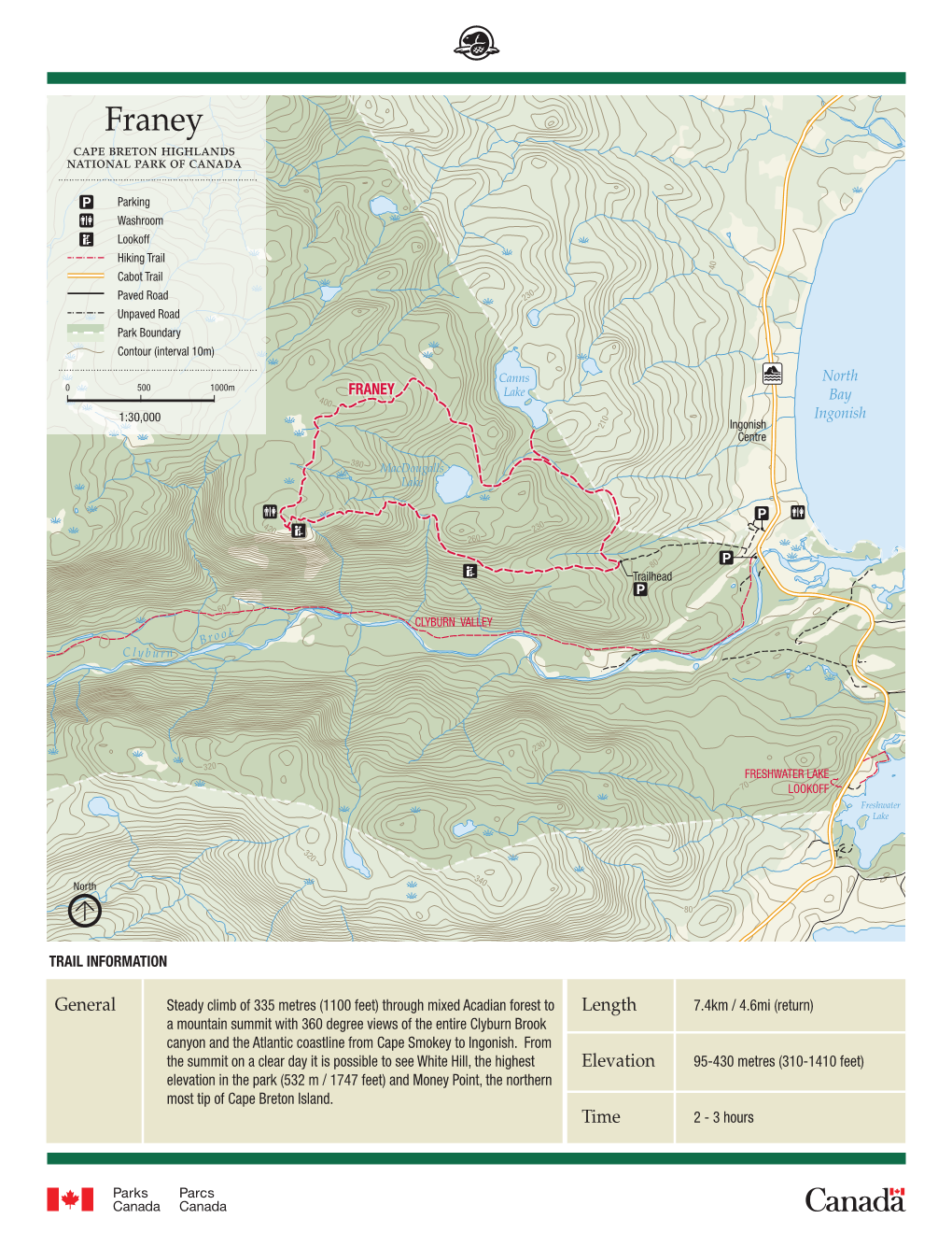 Franey Cape Breton Highlands National Park of Canada