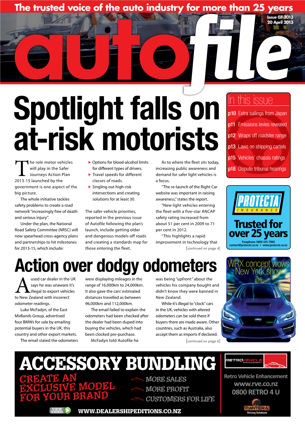 Spotlight Falls on At-Risk Motorists